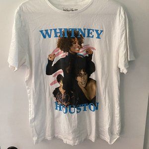 Whitney Houston XL T-shirt (Women's size XL or Men's size L)